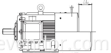 1TL0001 Cast Iron Three-phase Asynchronous Motor